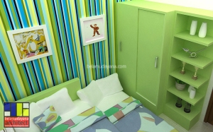 kamar anak minimalis duco